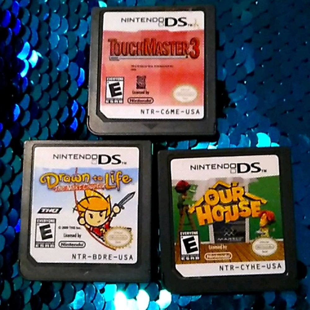 Ds lot. Our house, Drawn Life, Touchmaster 3.